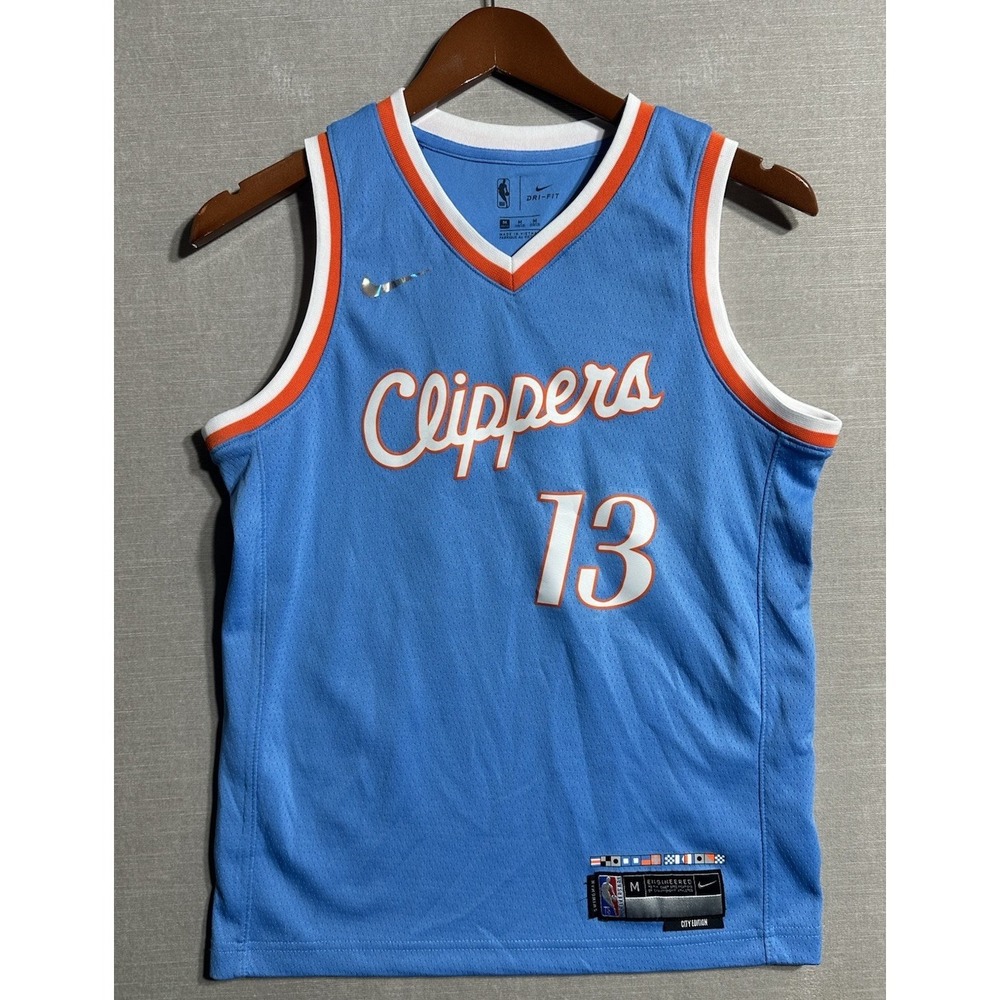 Nike Dri Fit Swingman LA Clippers Paul George Jersey Youth 10/12 City Edition